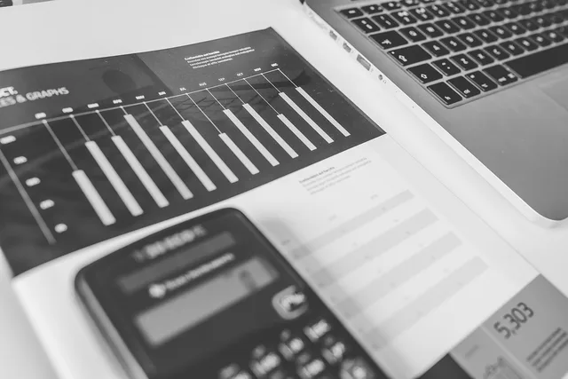 calculator, numbers, accounting, charts, graphs, finance, macbook, laptop, computer, technology, gray computer, gray technology, gray laptop, gray finance, gray numbers, gray accounting, accounting, accounting, accounting, accounting, accounting, finance. Five acceptance tests for a PR agency's reporting dashboard