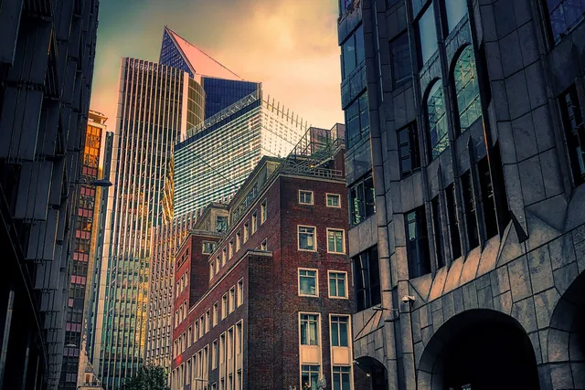 buildings, architecture, city, urban, skyline, modern buildings, office buildings, metropolis, downtown, london, england, united kingdom, uk, dark, evening, london, london, london, london, united kingdom, united kingdom, united kingdom, united kingdom, united kingdom. PR agency vs in-house team: cost comparison for UK brands